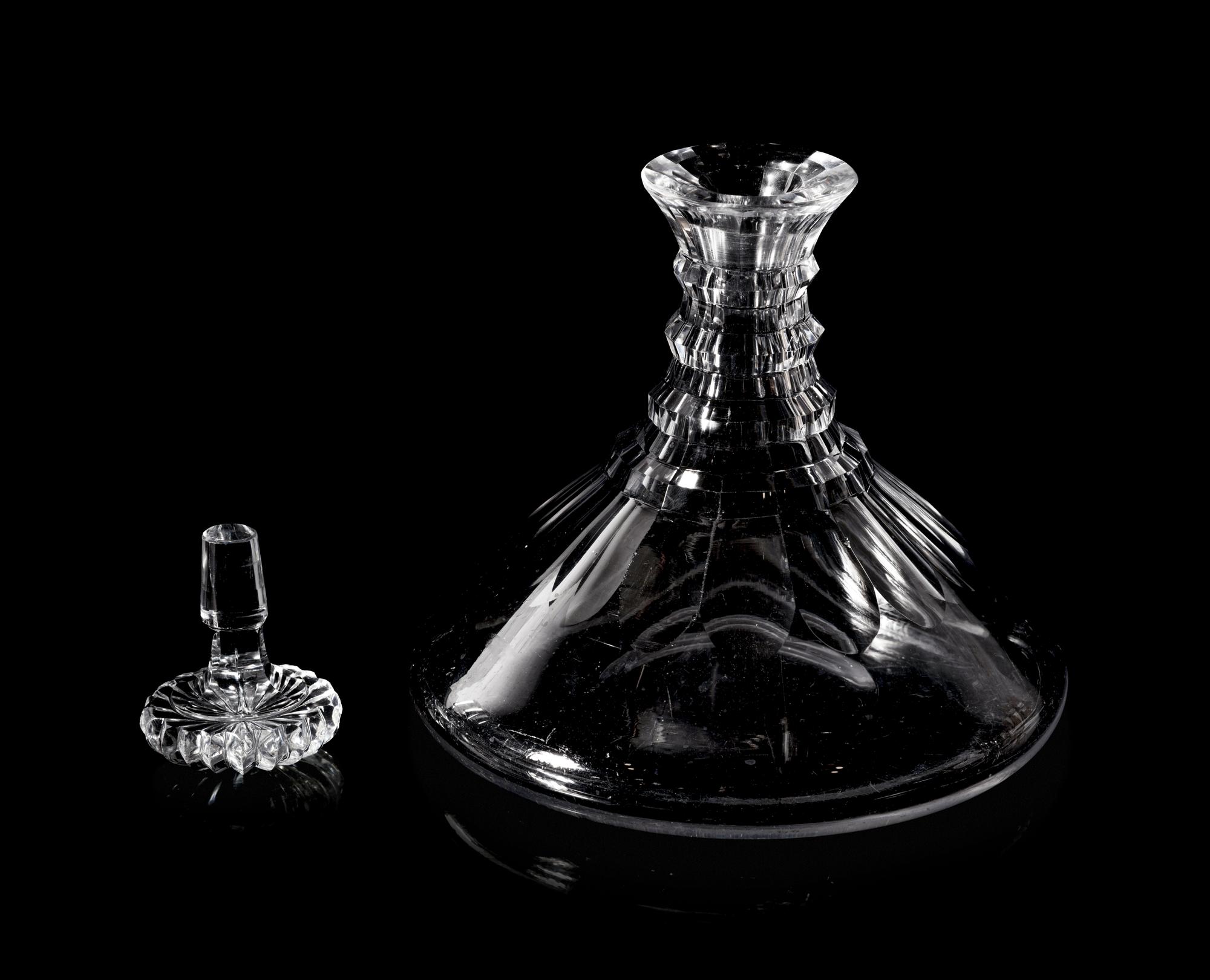 A Cut Glass Decanter