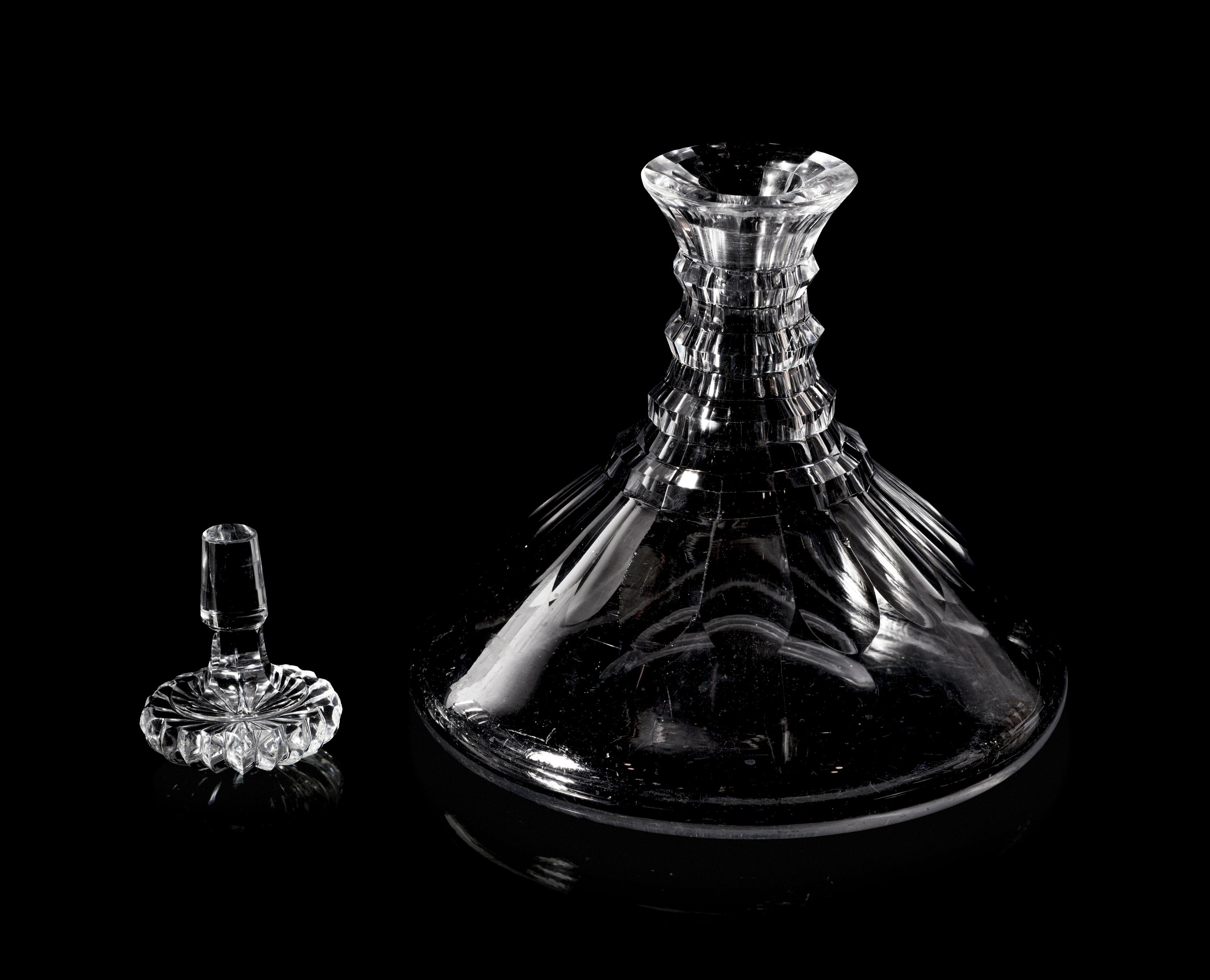 A Cut Glass Decanter
