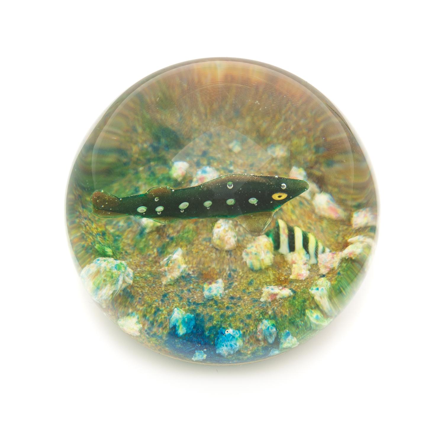 Paul Ysart , (Spanish, 1904-1991), a fish paperweight
