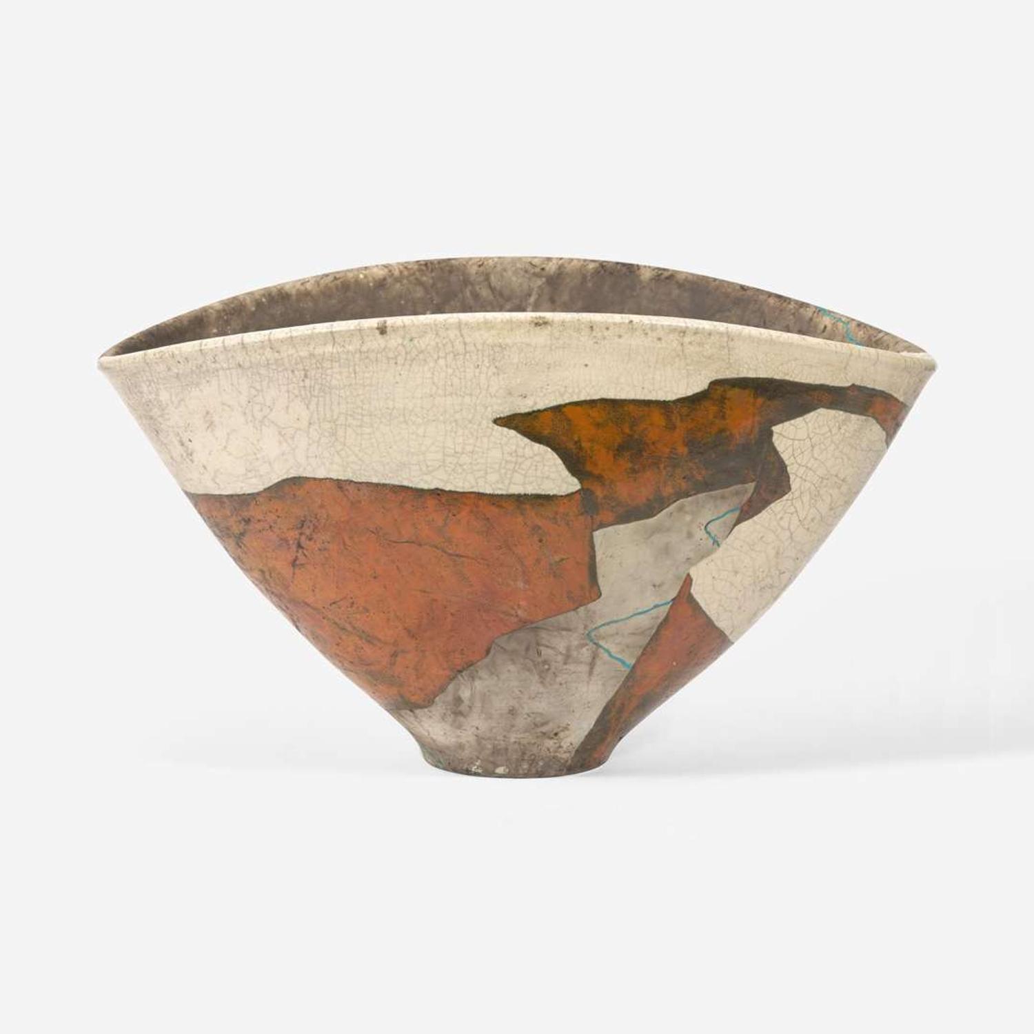 Wayne Higby (American, b. 1943) Canyon Bowl, USA, circa 1980