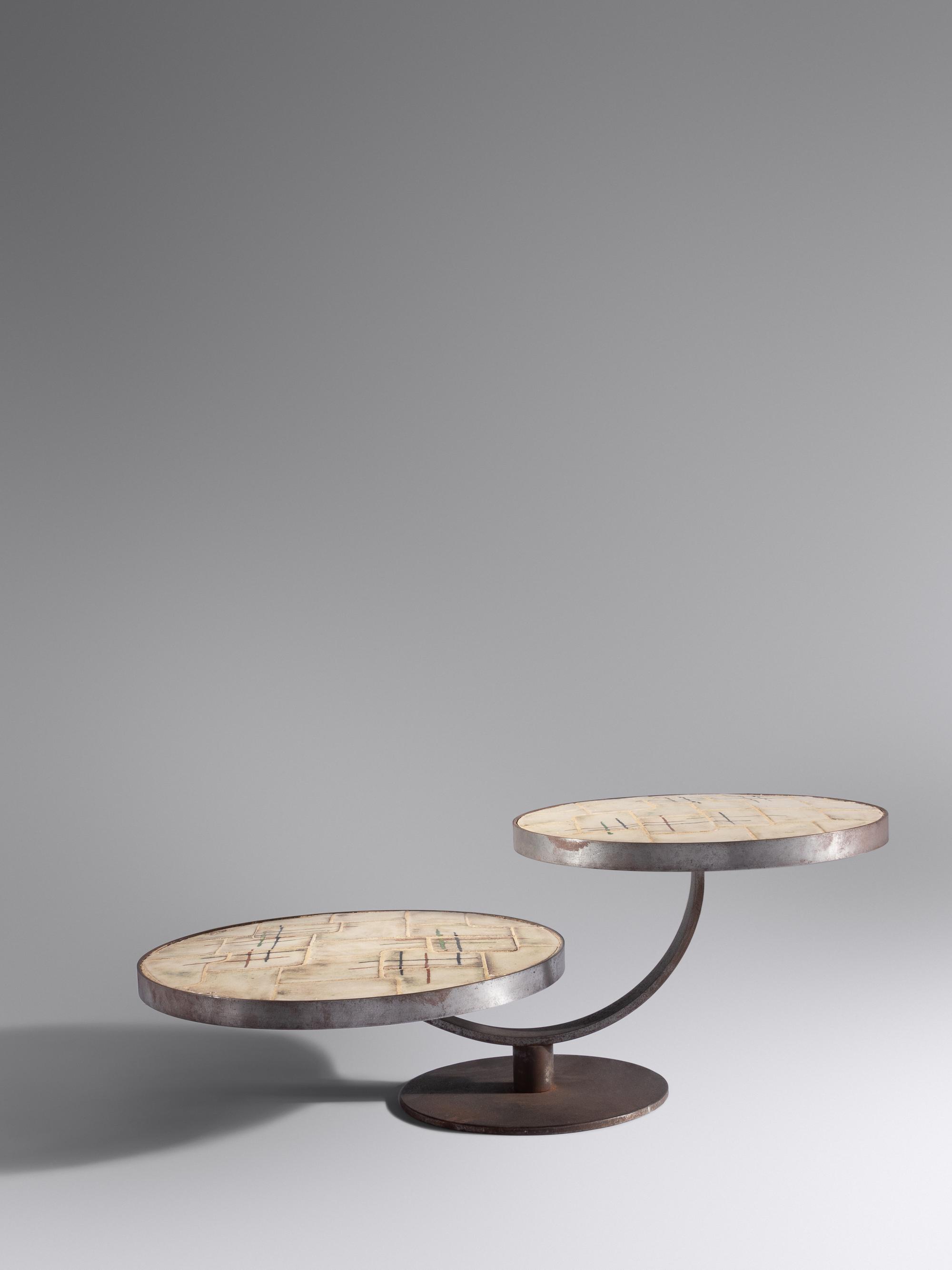 Two-Tiered Coffee Table Vallauris, France