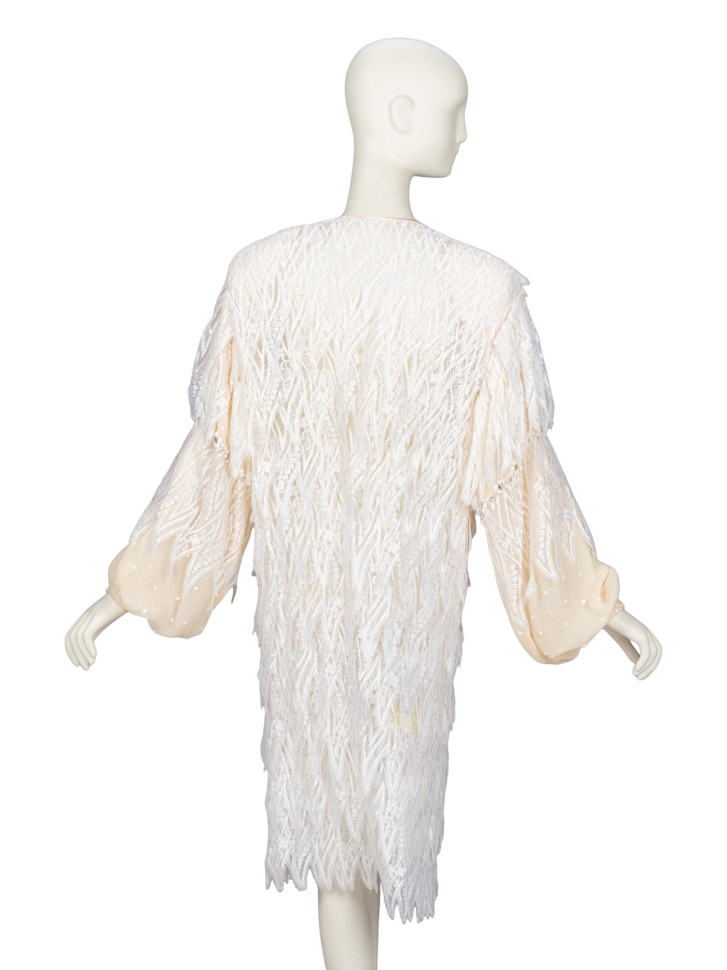 Galanos, Lace Cocktail Dress