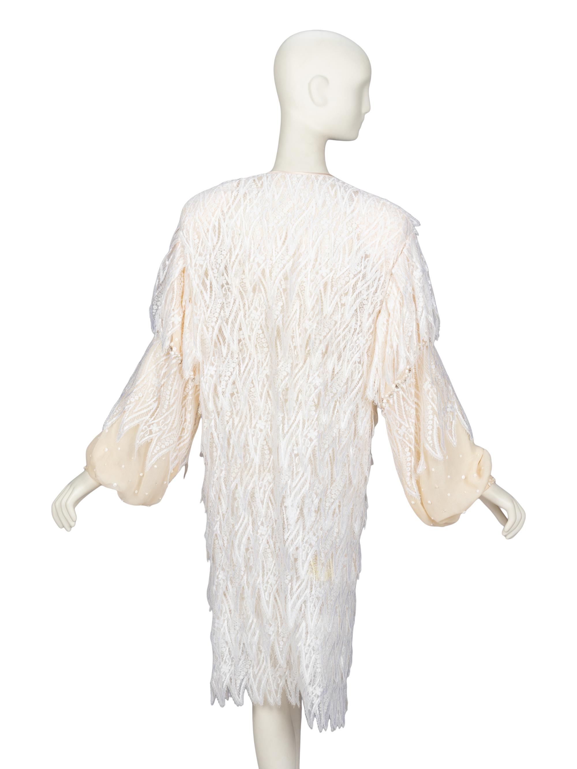 Galanos, Lace Cocktail Dress