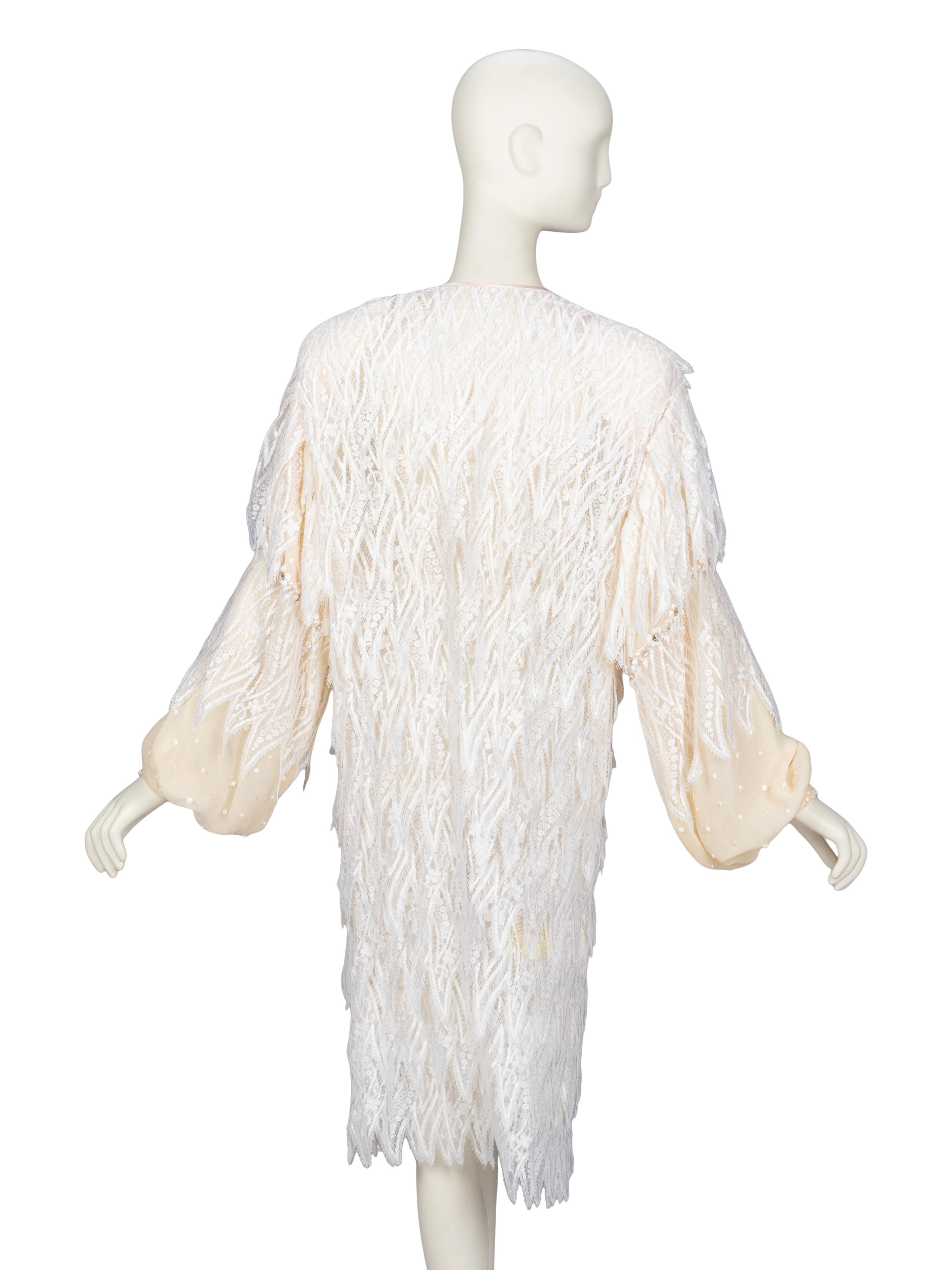 Galanos, Lace Cocktail Dress