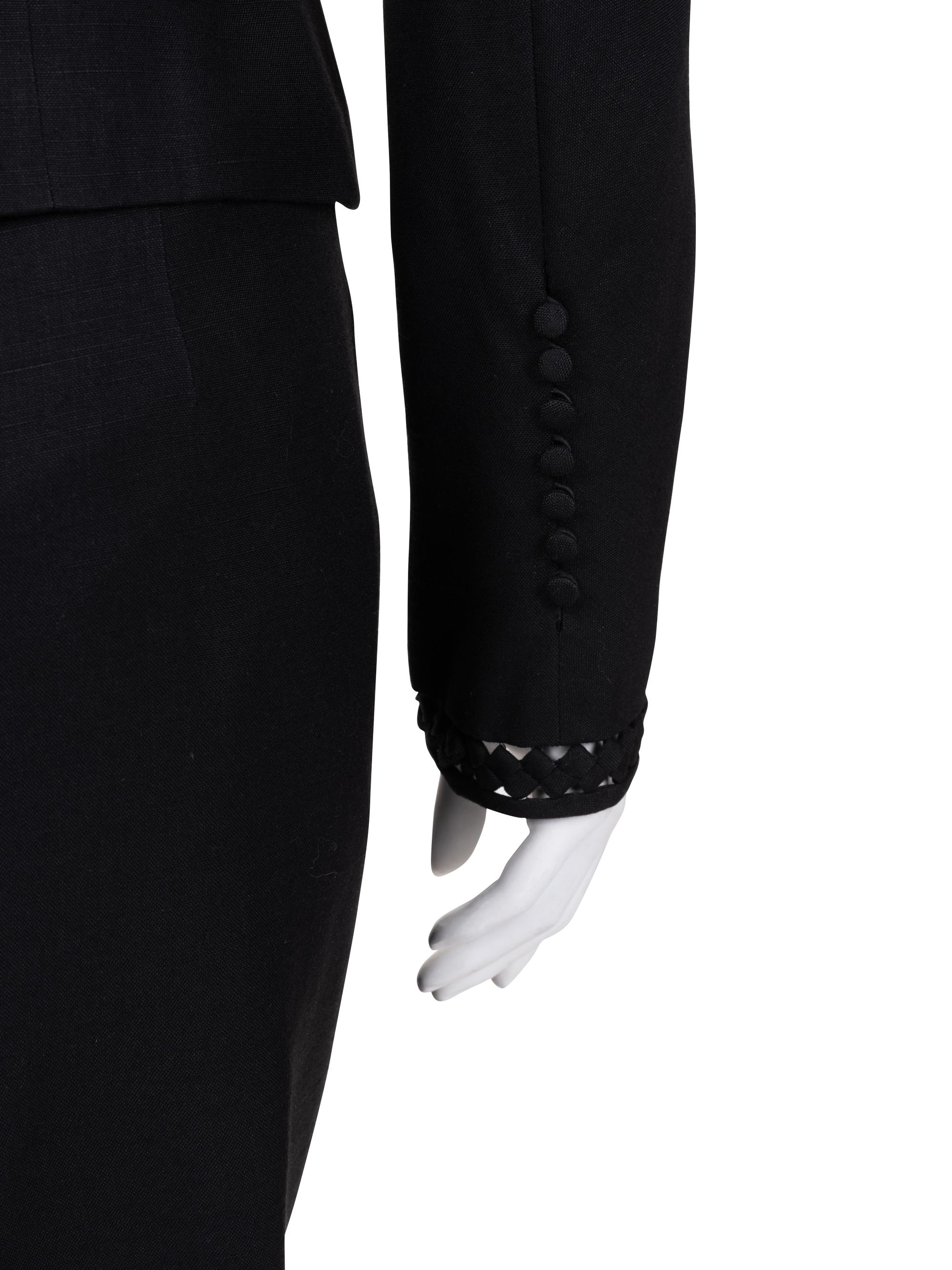 Four John Galliano Pieces: One Two-piece Skirt Suit, One Jacket, and One Skirt, 1990-2000s