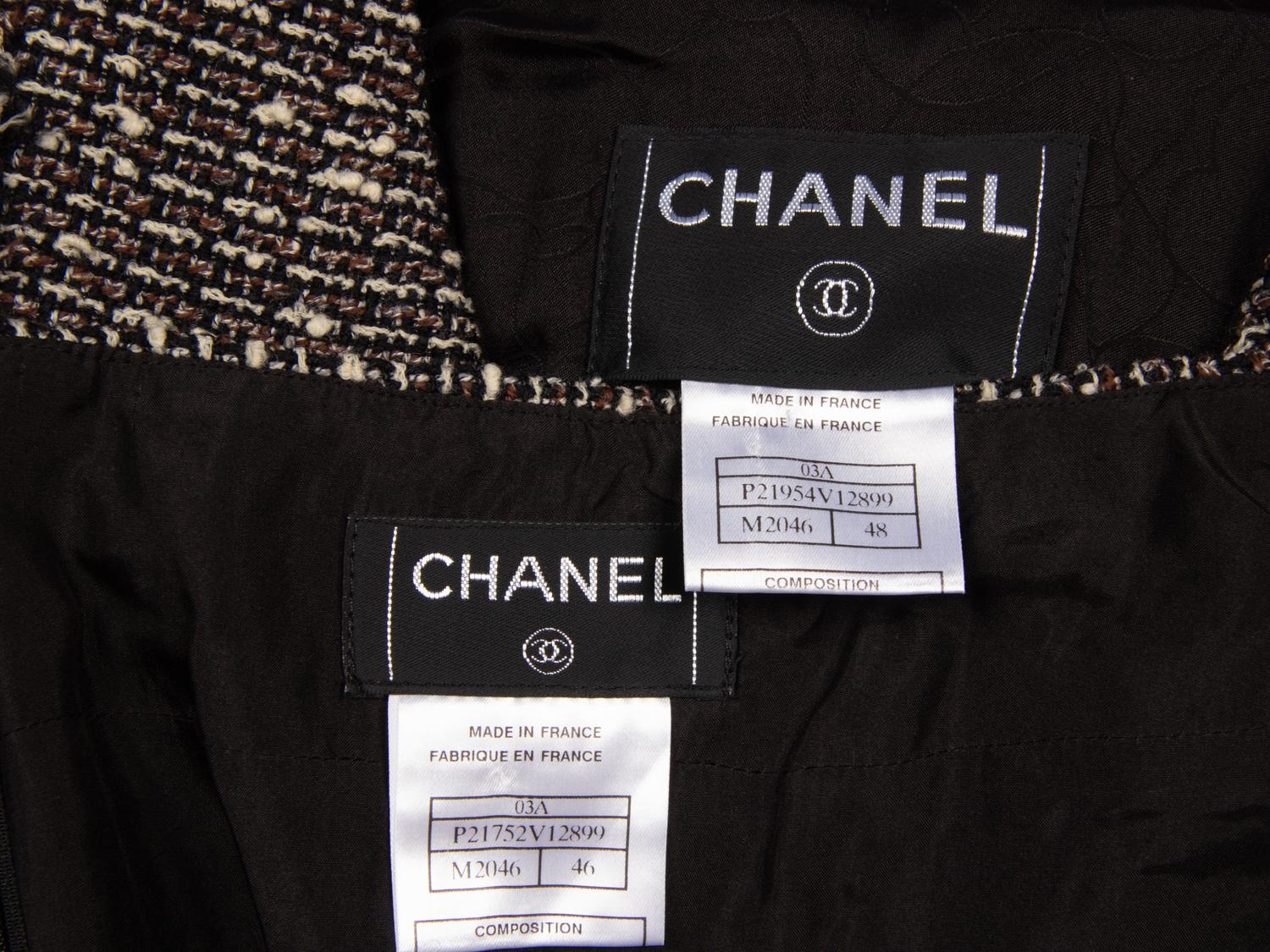 Chanel, Bouclé Tweed Skirt Suit