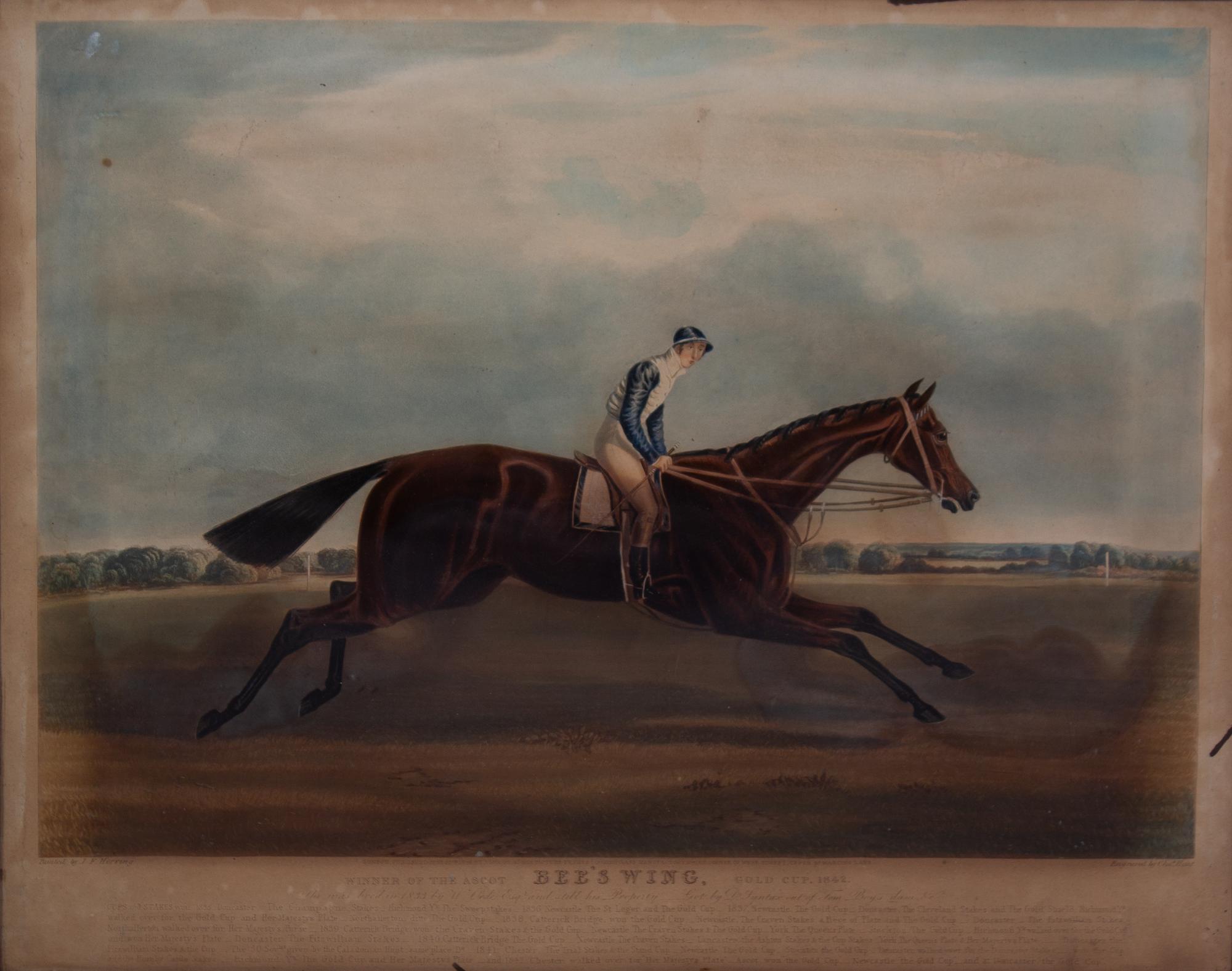 Six English Equestrian Prints