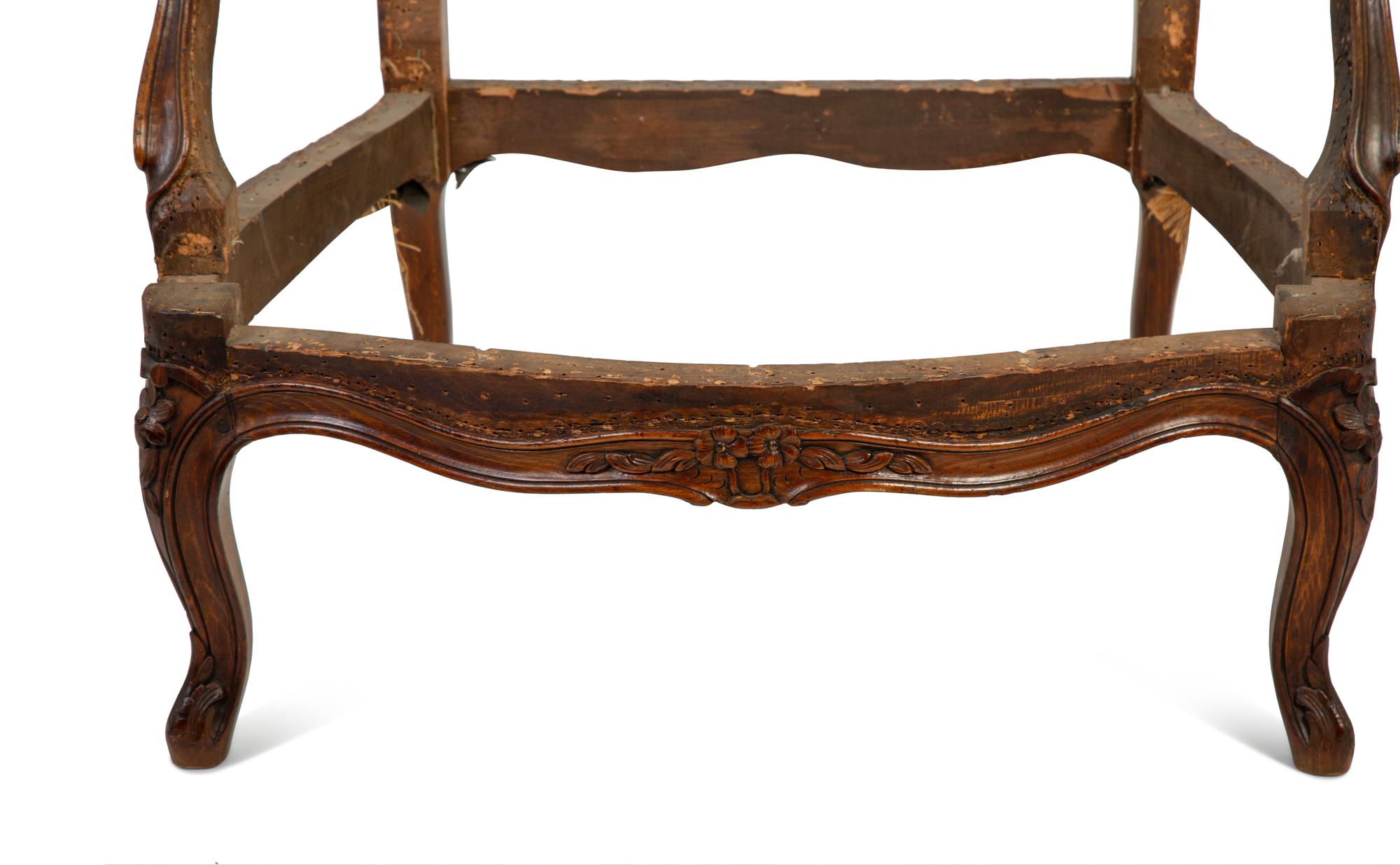 A Louis XV Style Bergère Frame
