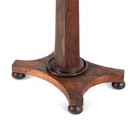 A Regency Inlaid Rosewood Game Table