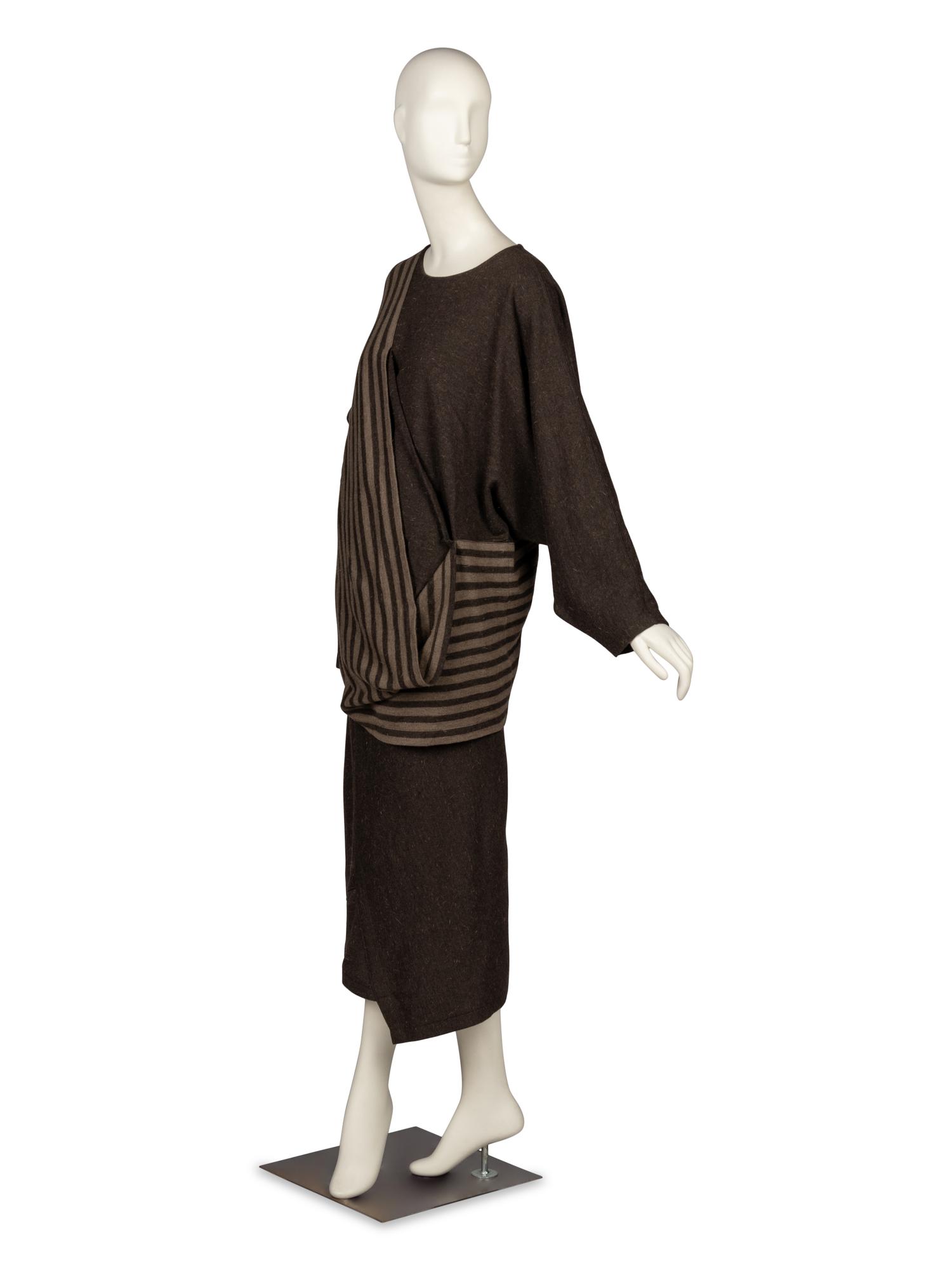 Issey Miyake, Wool Knit Ensemble, 1984
