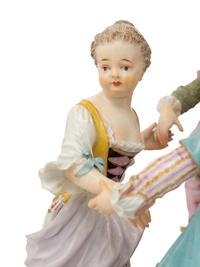 A Meissen Porcelain Figural Group