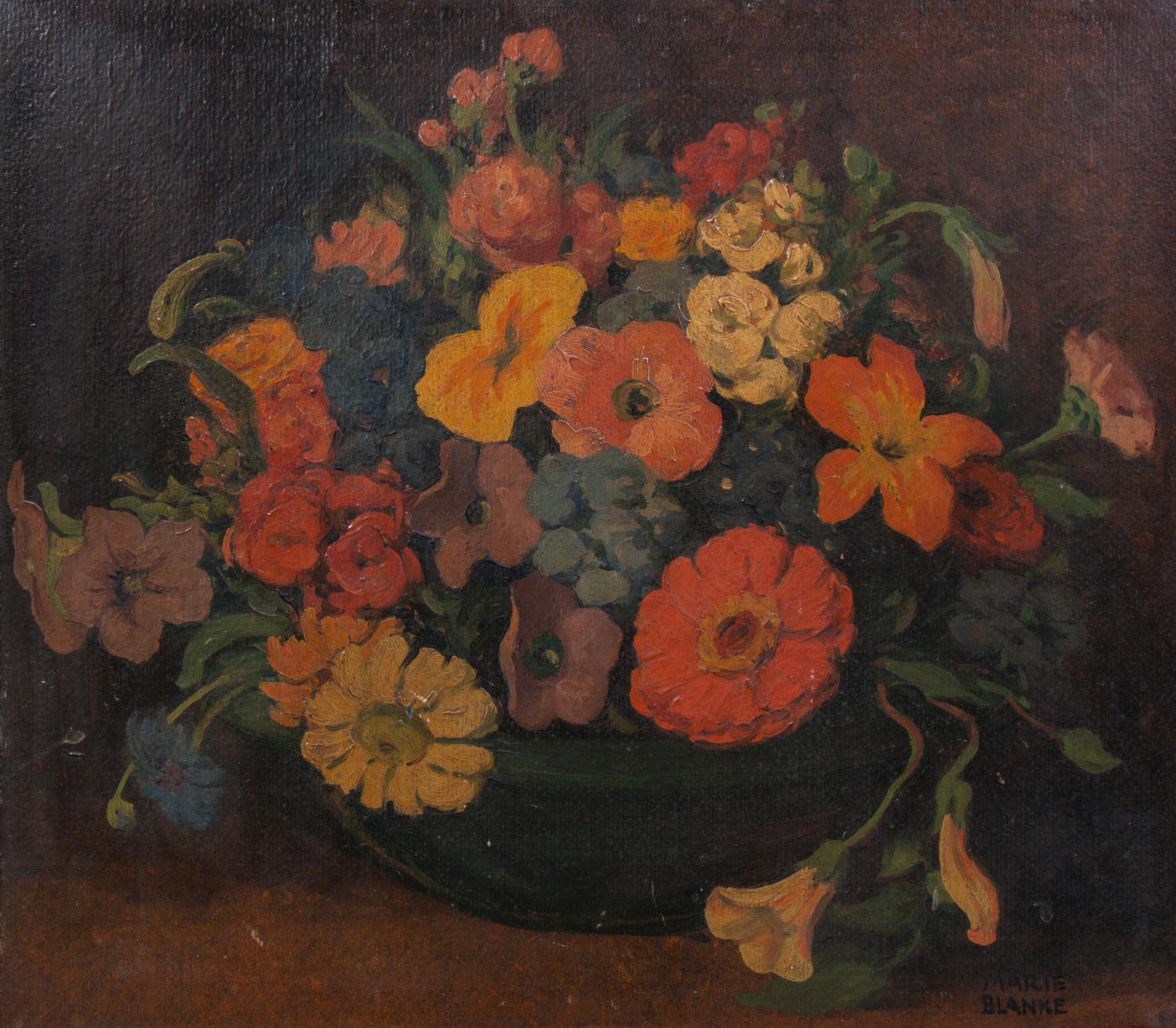 Marie Blanke, (American, 1879-1961), Floral Still Life