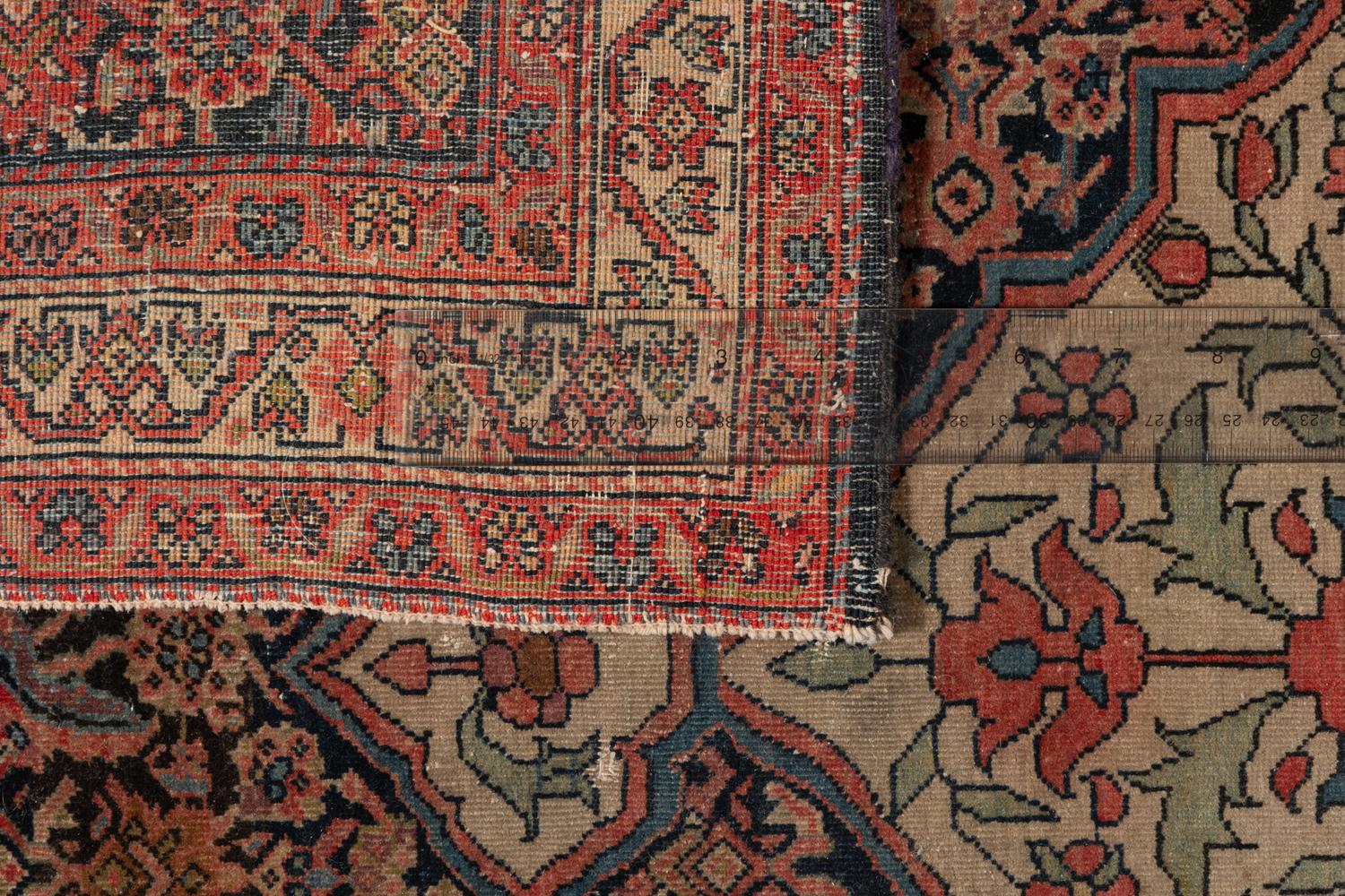 A Pair of Feraghan Sarouk Wool Rugs