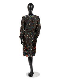 Oscar de la Renta Floral Print Dress, 1960-70s