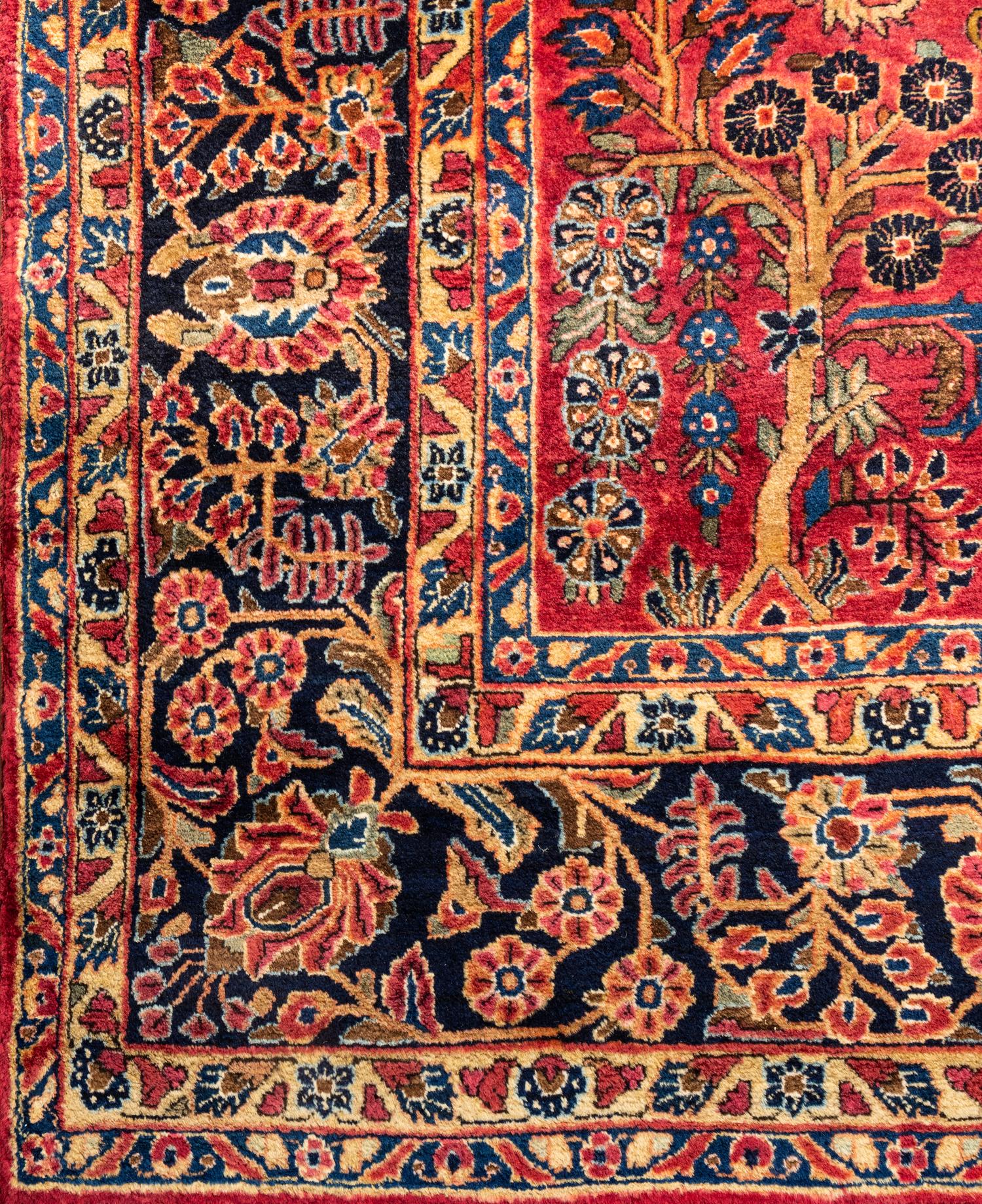 A Sarouk Wool Rug