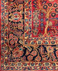 A Sarouk Wool Rug