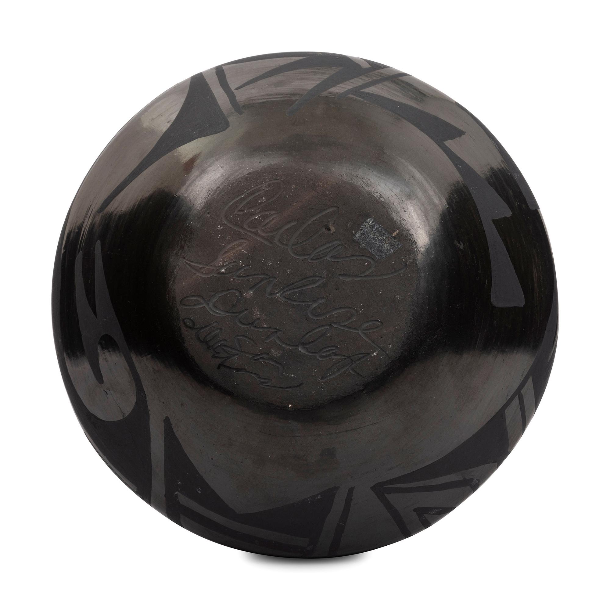 Blackware Pottery Vase