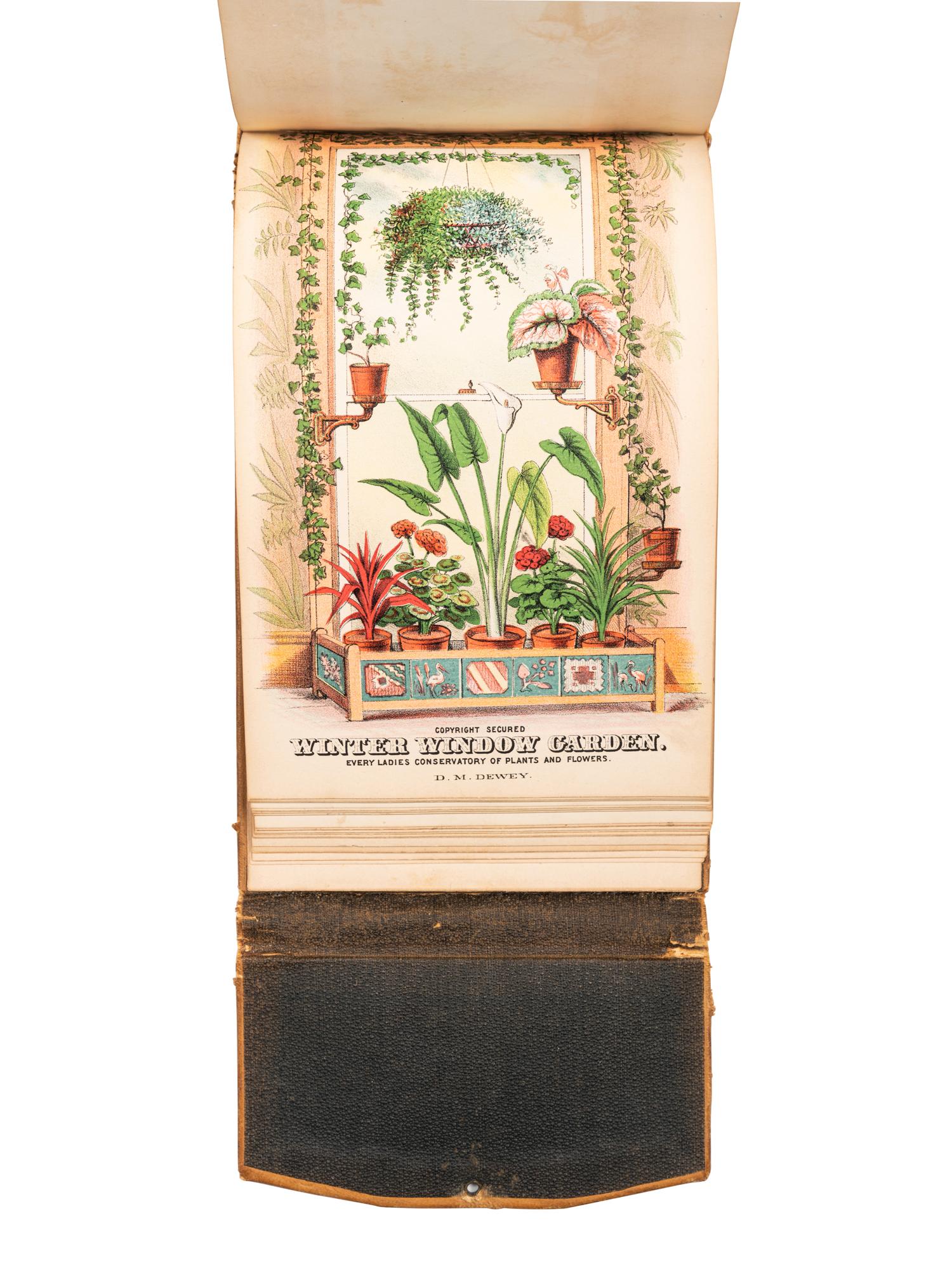 [SALESMAN'S CATALOGUE]. DEWEY, D. M. The Nurseryman's Specimen Book of American Horticulture and Floriculture, Fruits, Flowers, Ornamental Trees, Shrubs, Roses, &c . N.p., n.d. [ca 1880s?].