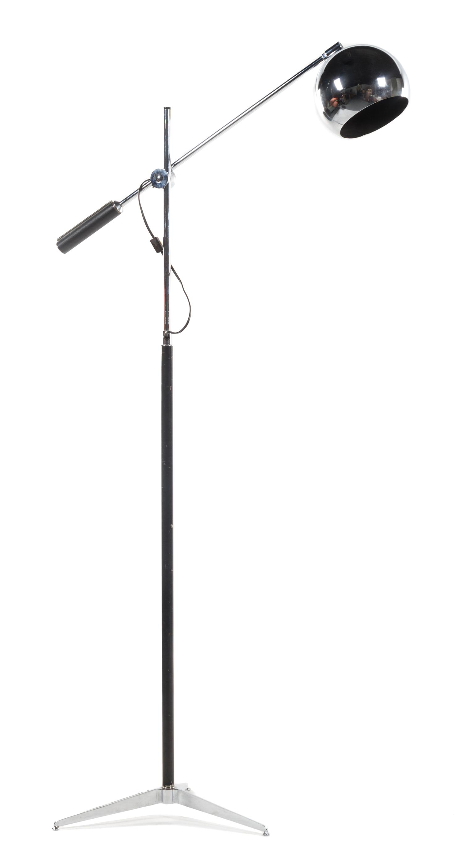 A Floor Lamp, Gino Sarfatti for Arteluce Height 66 inches (fully extended).