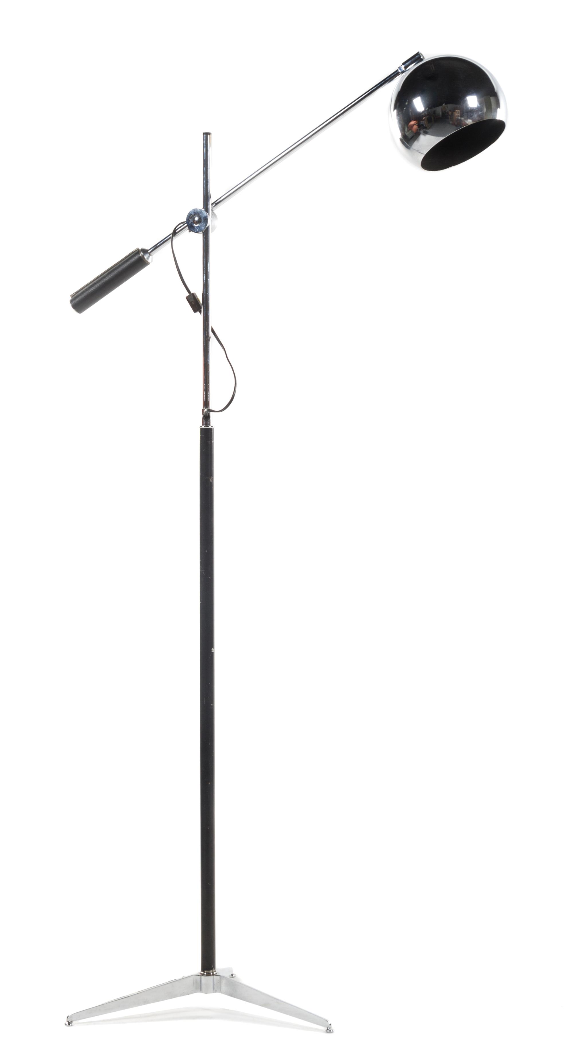 A Floor Lamp, Gino Sarfatti for Arteluce Height 66 inches (fully extended).