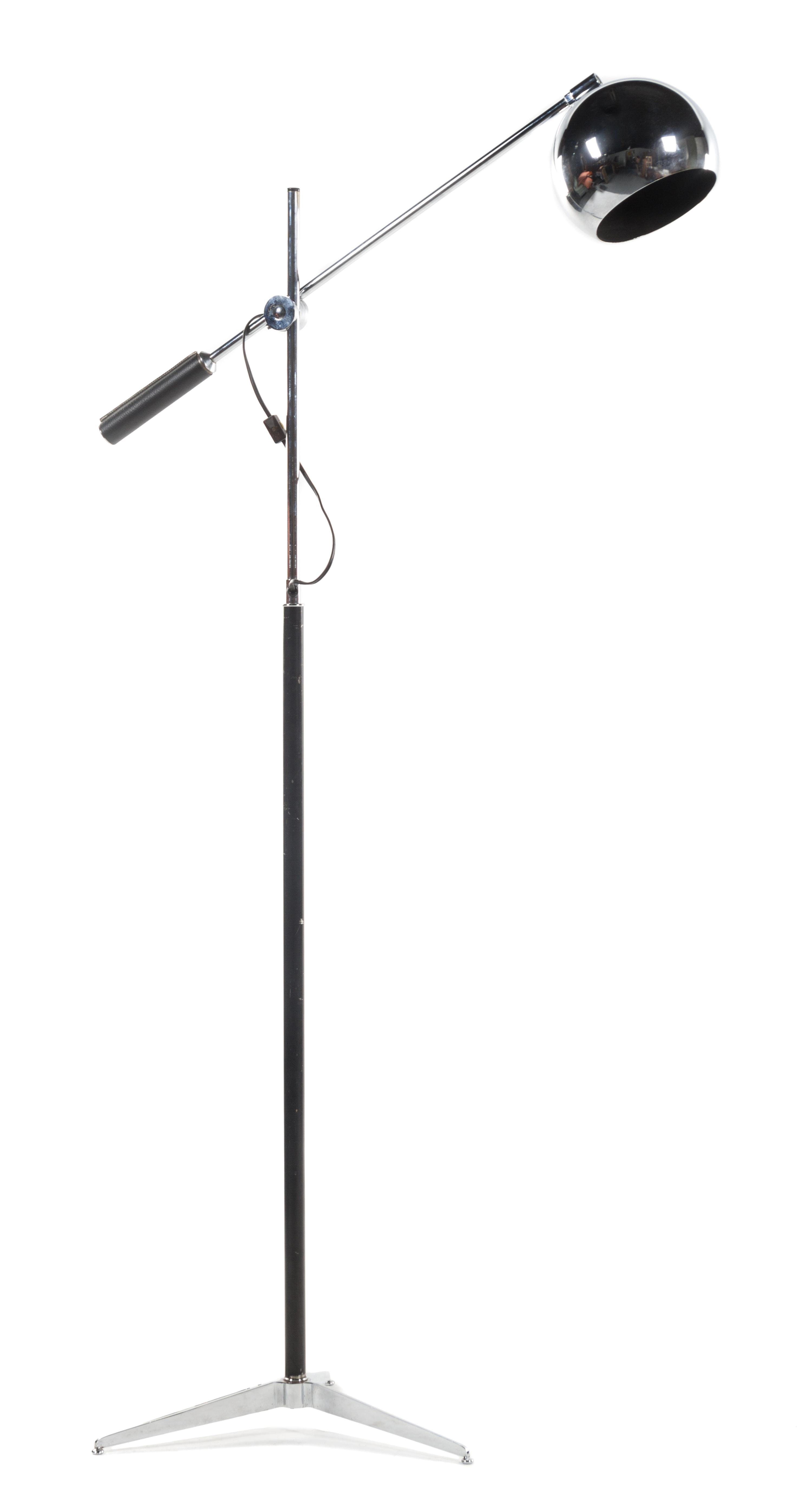 A Floor Lamp, Gino Sarfatti for Arteluce Height 66 inches (fully extended).