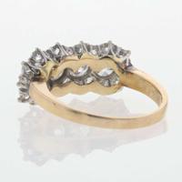 A 14K Gold Antique Diamond Ring