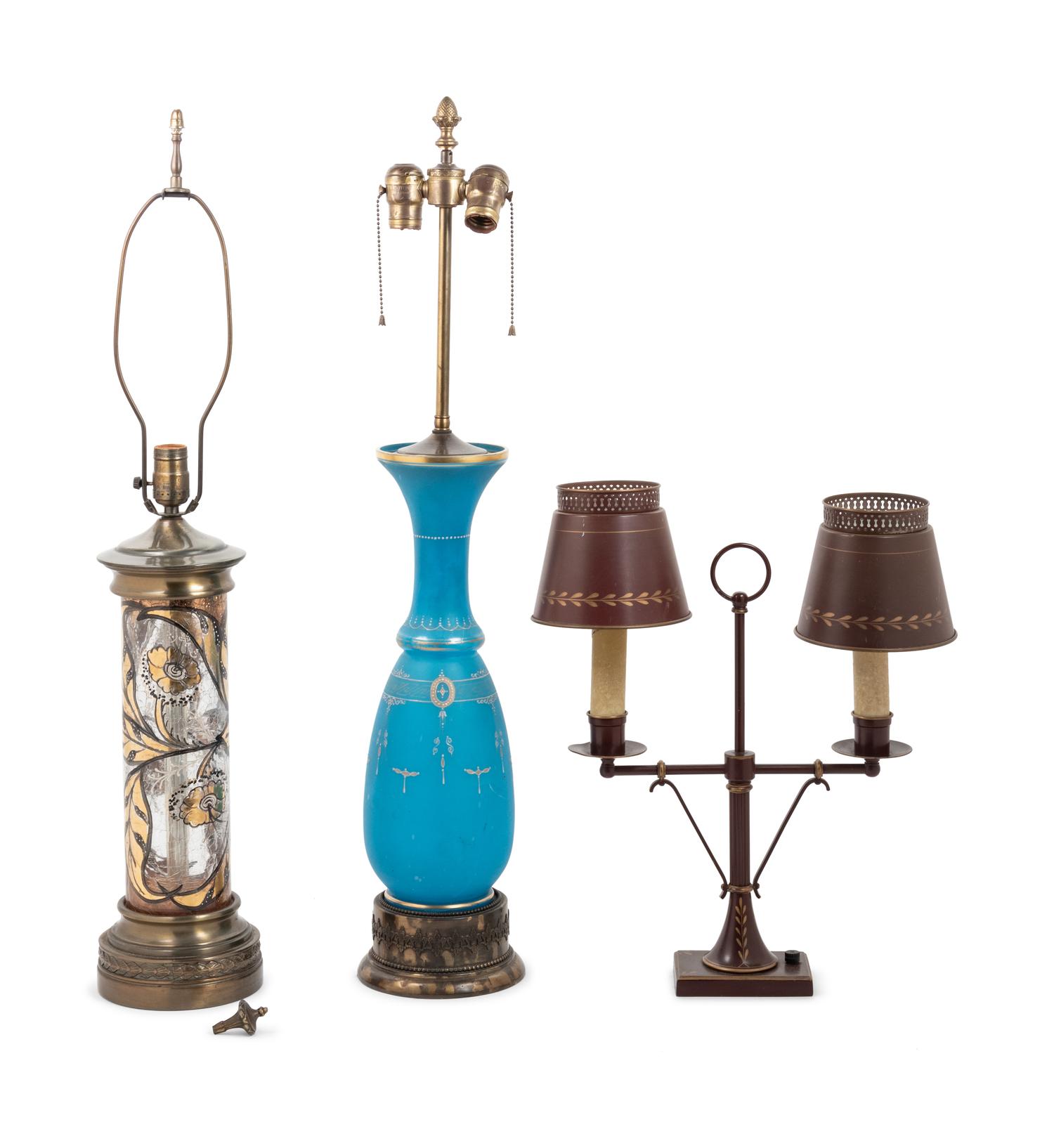 Three Table Lamps