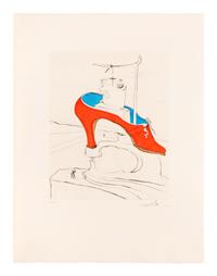 After 50 Years of Surrealism (complete portfolio of 12 with text and justification pages and portfolio case), 1974