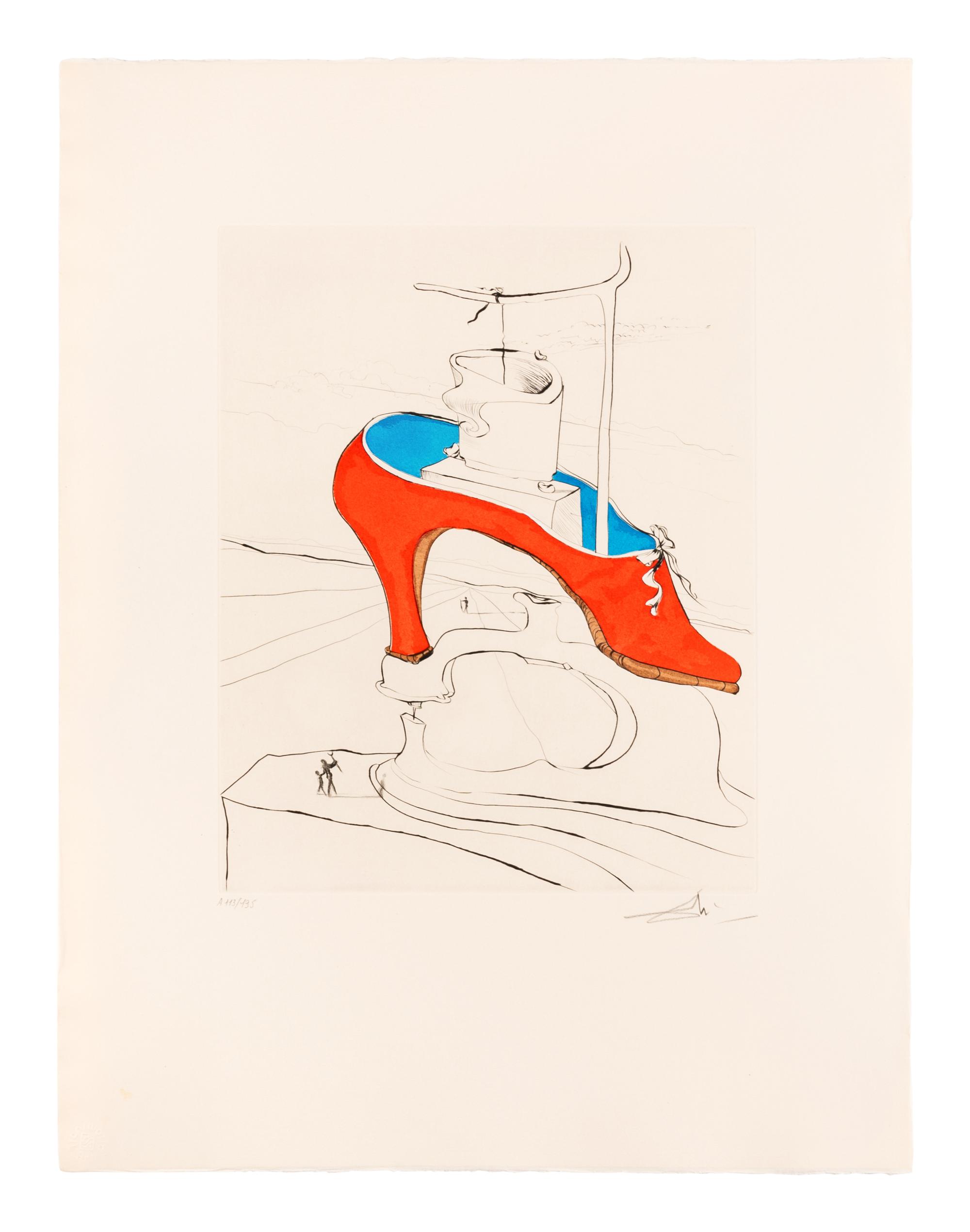 After 50 Years of Surrealism (complete portfolio of 12 with text and justification pages and portfolio case), 1974