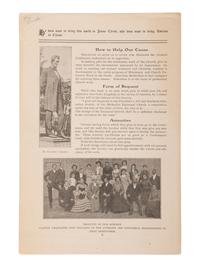 [EDUCATION]. 2 titles, incl. Freedmen's Aid and Southern Education Society . Cincinnati, 1904.