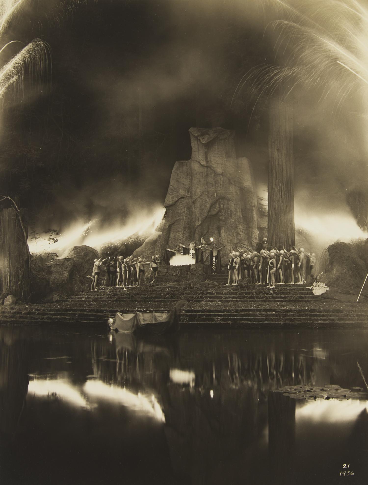 [Americana] Photograph Album of the Bohemian Grove Encampment, 1936, and Other Ephemera
