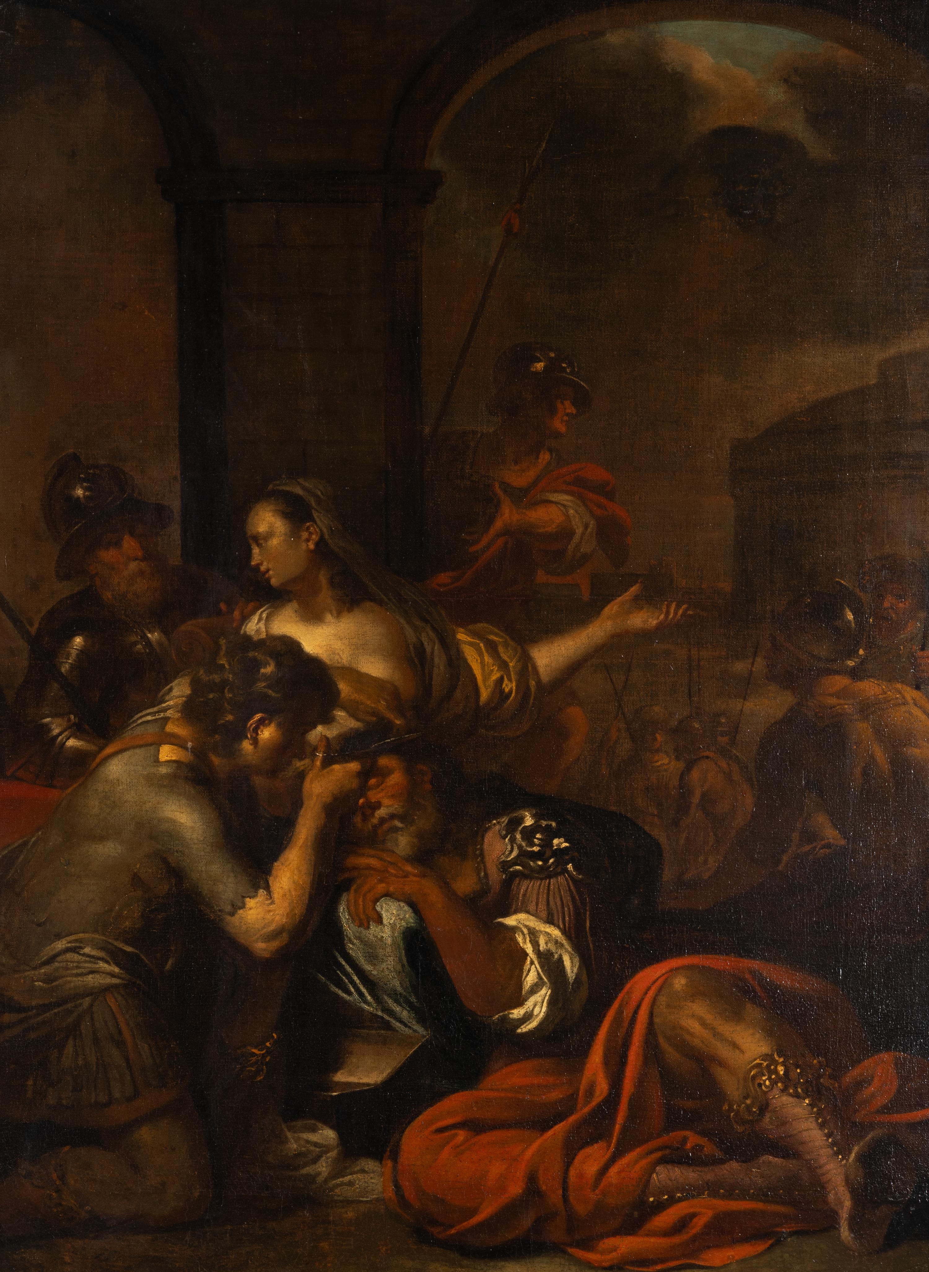 Circle of Adriaen van de Velde (Dutch, 1636-1672) — Samson and Delilah