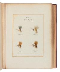 [ANGLING]. HALFORD, Frederic (1844-1914). Modern Development of the Dry Fly: The New Dry Fly Patterns, the Manipulation of Dressing them, and Practical Experiences of their Use . London: George Routledge and Sons, [1910].
