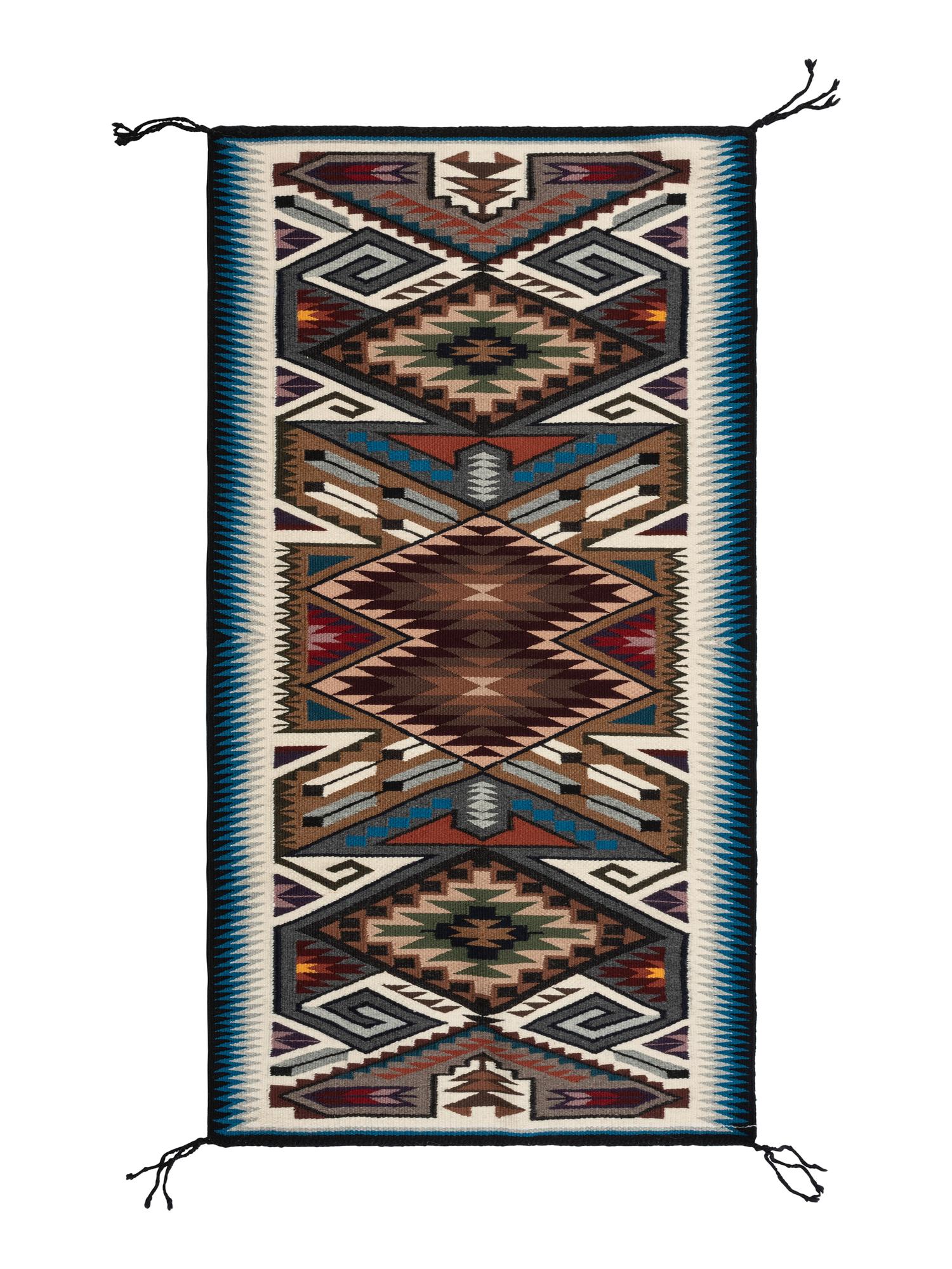 Jeweled Storm Pattern Weaving / Rug