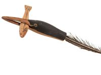 Nunivak Island Painted Wood Mask, Loon