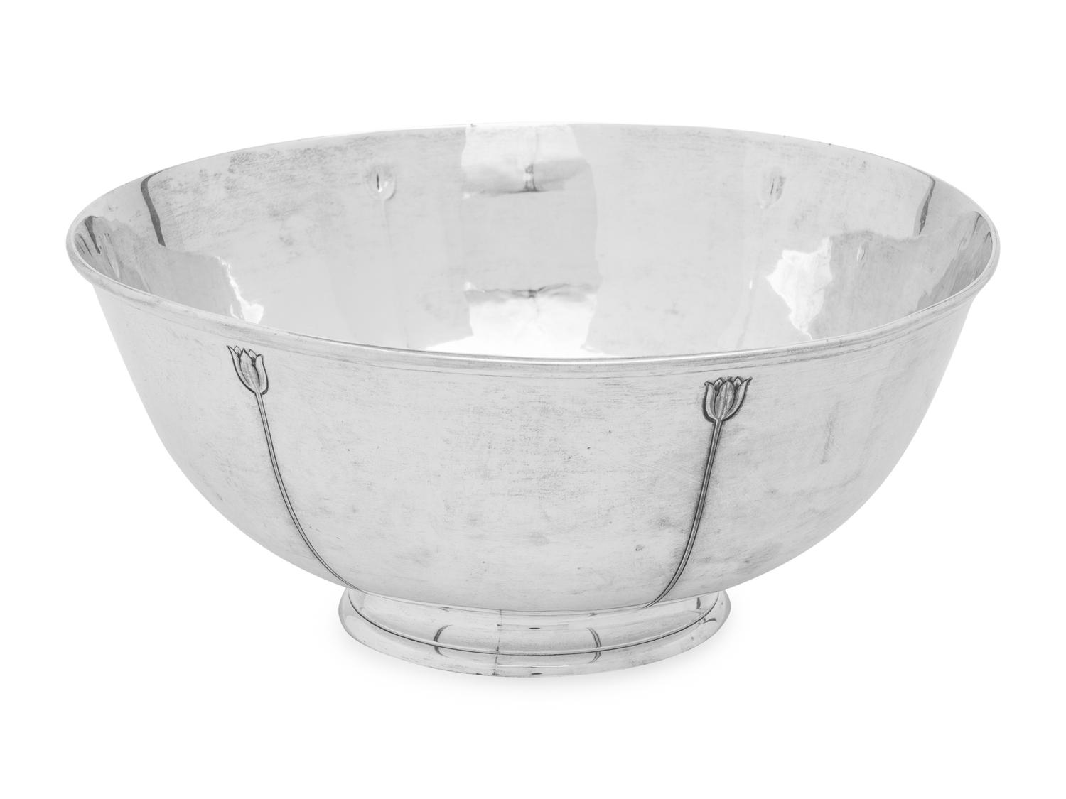 An American Arts and Crafts Silver Bowl