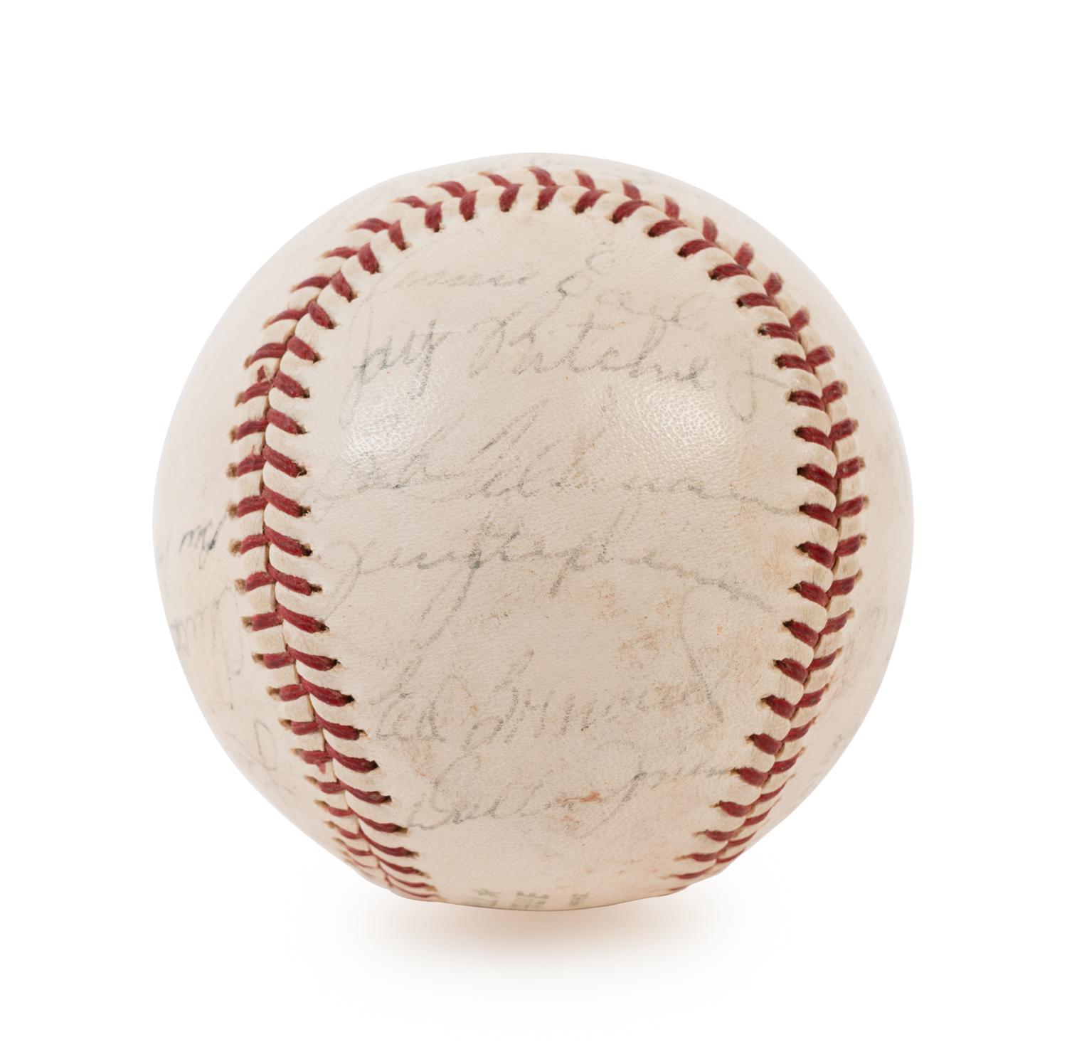 A 1965 Boston Red Sox Team Signed Autograph Baseball (BAS Beckett Authentication Services Certified),