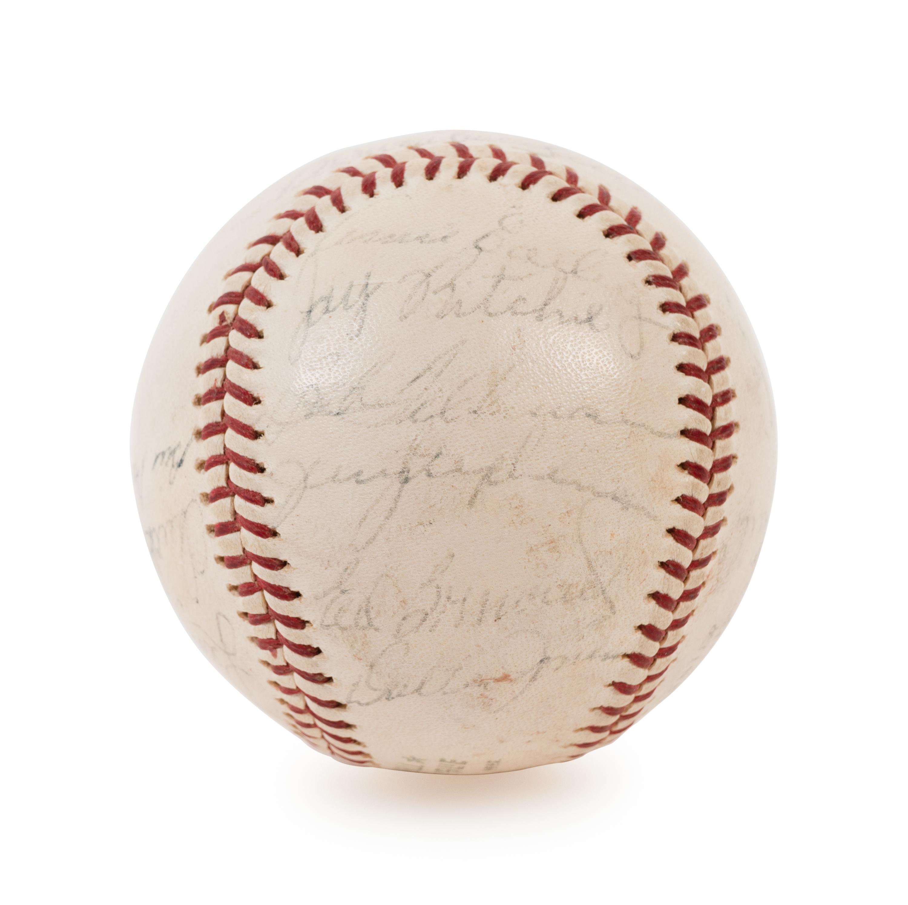 A 1965 Boston Red Sox Team Signed Autograph Baseball (BAS Beckett Authentication Services Certified),