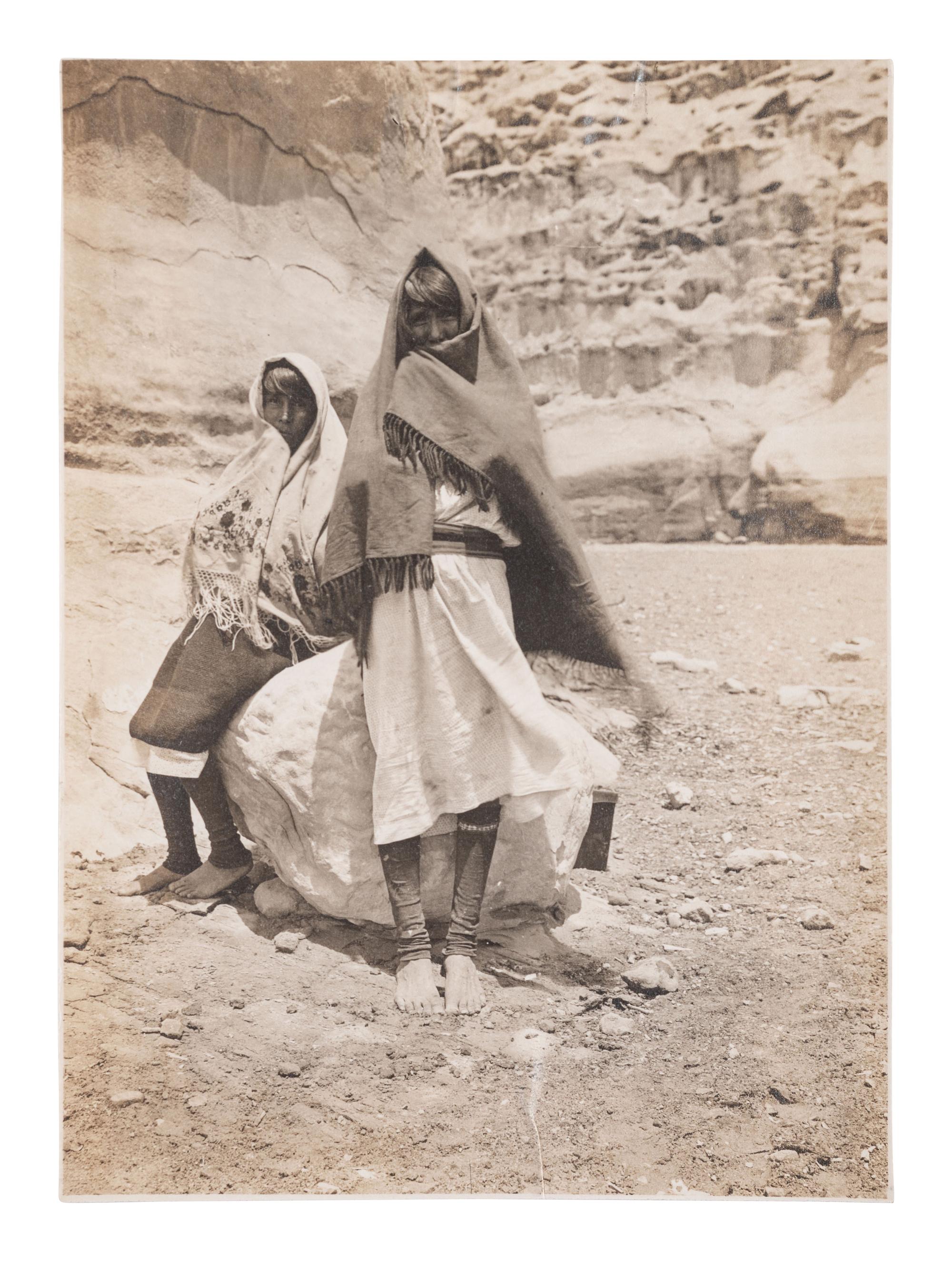 [NATIVE AMERICANS]. A group of 34 silver gelatin photographs of Native American subjects.