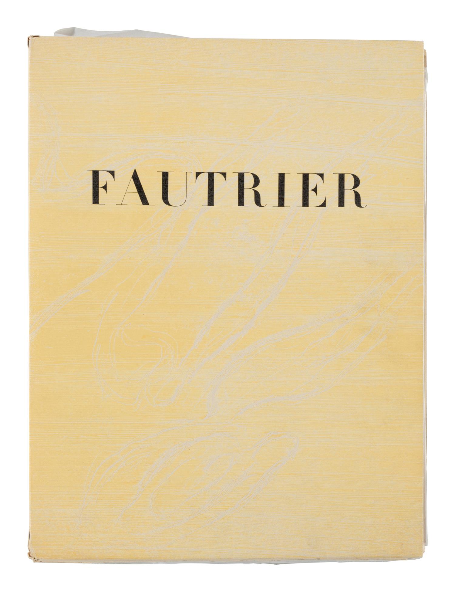[FAUTRIER, Jean and Jean Paulhan]
