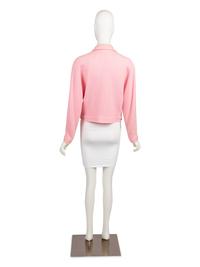 Chanel Pink Double-Breasted Jacket, 1990s