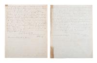 [CIVIL WAR]. Military reports, maps, post-war letters from Union and Confederate officers, and other papers gathered by Union Army officer Louis-Philippe-Albert d'Orléans, comte de Paris (1838-1894), while conducting research for his book History of the Civil War in America .
