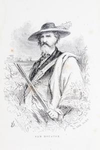 (HOUSTON, SAM) LESTER, CHARLES EDWARDS. The Life of Sam Houston. New York, 1855.