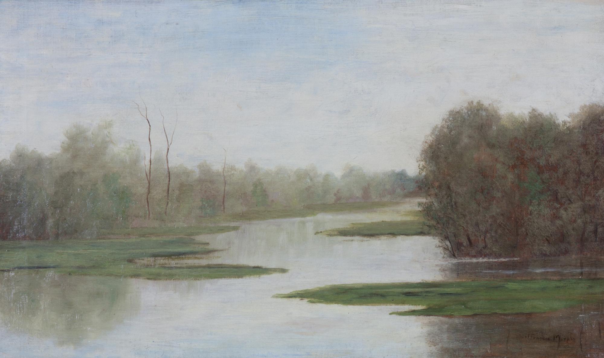 John Francis Murphy, (American, 1853-1921), River Landscape