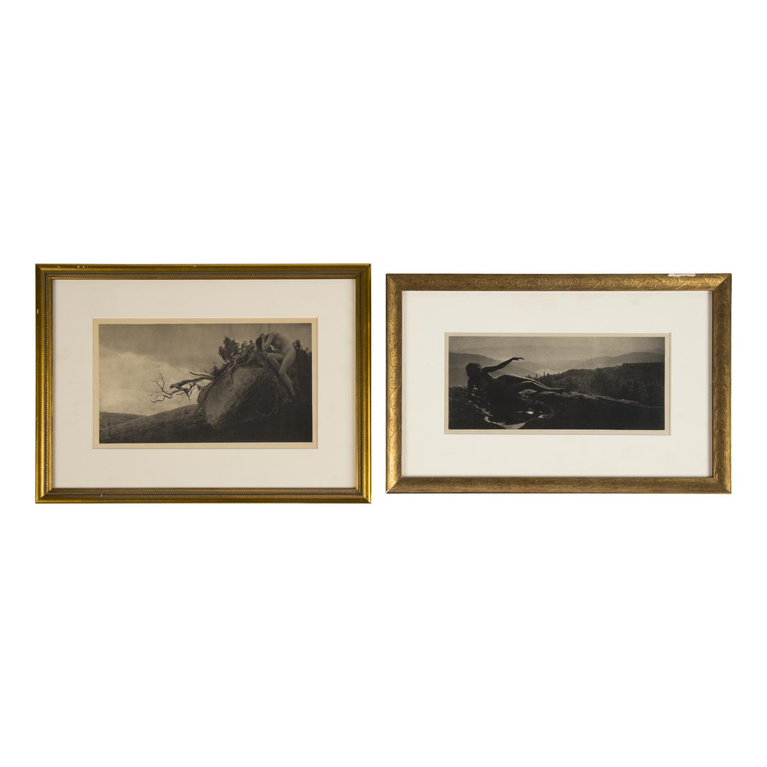 Anne W. Brigman (1869-1950) A pair of works ( from 'Camera Work') , 1912 Photogravures on tissue.