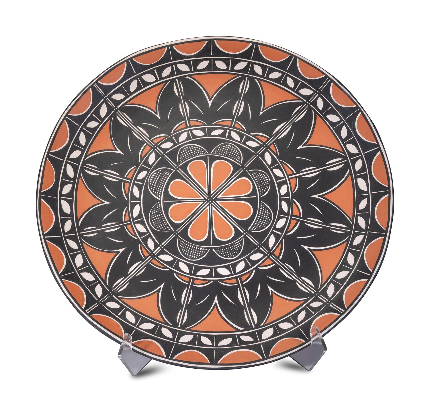 Large Pottery Plate