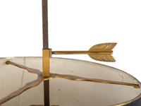 Two French Gilt Brass Bouillotte Lamps