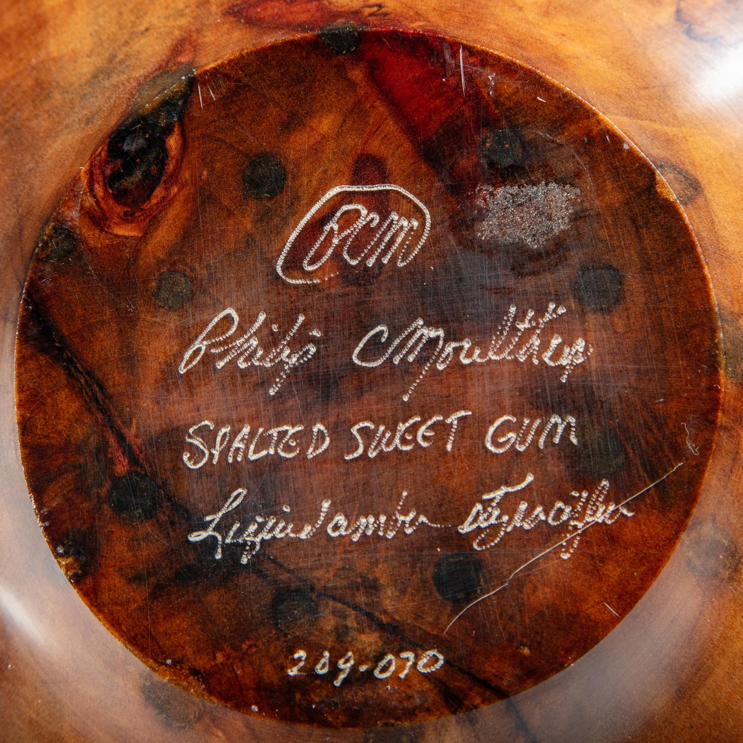 Philip Moulthrop (American, b. 1947) — Spalted Sweet Gum Globe