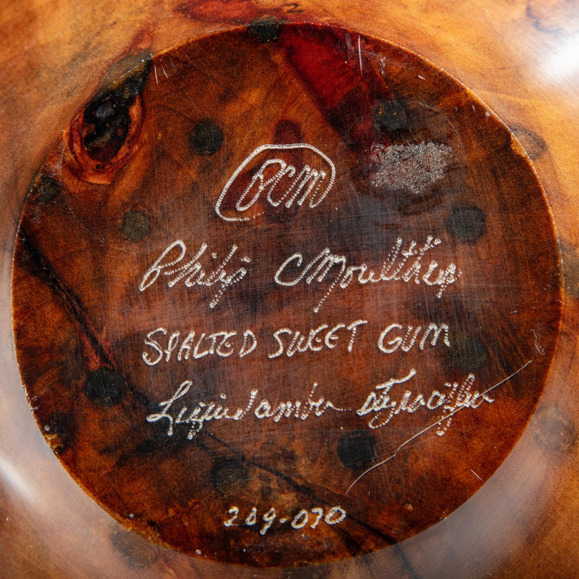 Philip Moulthrop (American, b. 1947) — Spalted Sweet Gum Globe