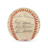 A 1959 Seattle Rainers Team Signed Autograph Baseball